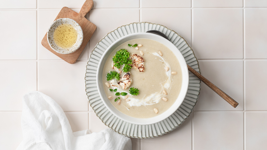 Turmeric Cauliflower Immune Boost Soup